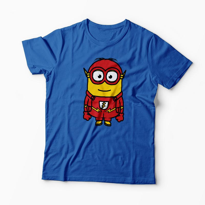 Tricou Minion The Flash - Bărbați-Albastru Regal